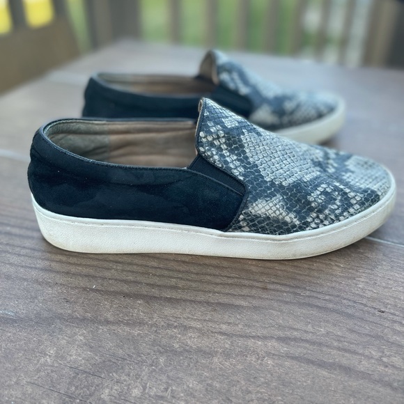 Vionic Splendid Midi Snake Print Loafer Suede - Picture 3 of 6